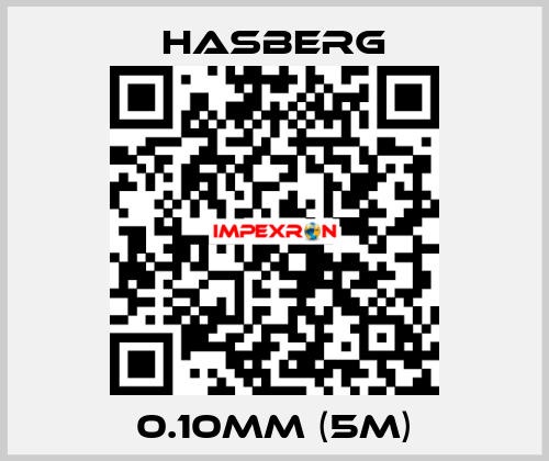 0.10mm (5m) Hasberg