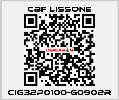 CIG32P0100-G0902R CBF LISSONE