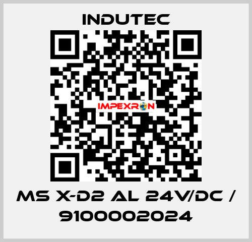 MS X-D2 AL 24V/DC / 9100002024 Indutec