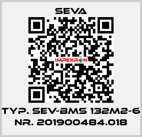 Typ. SEV-BMS 132M2-6 Nr. 201900484.018 SEVA