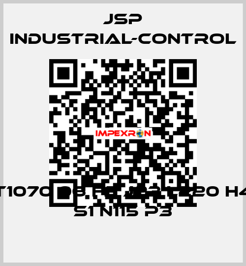 T1070 06 F2 J23 L220 H4 S1 N115 P3 JSP Industrial-Control