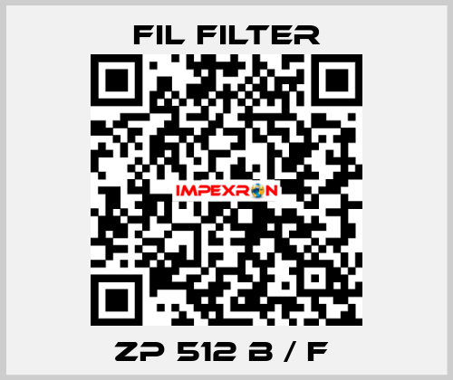 ZP 512 B / F  Fil Filter