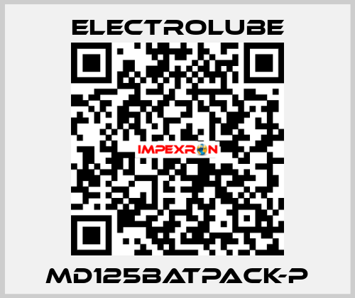 MD125BATPACK-P Electrolube
