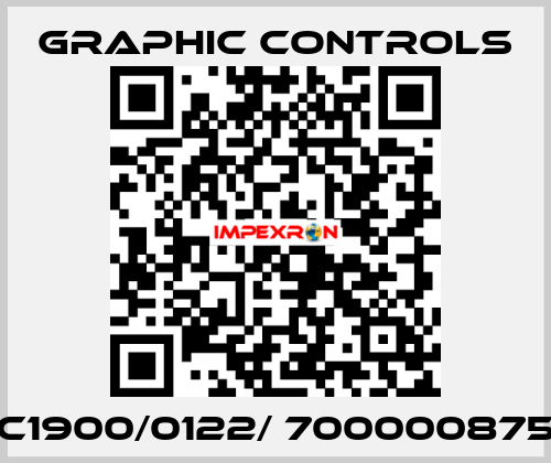 C1900/0122/ 700000875 Graphic Controls
