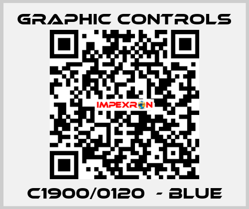 C1900/0120  - blue Graphic Controls