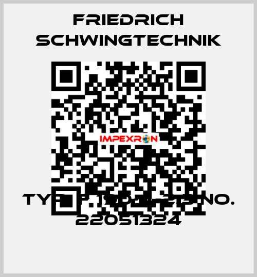 Typ. F 190-4-2.3 No. 22051324 Friedrich Schwingtechnik
