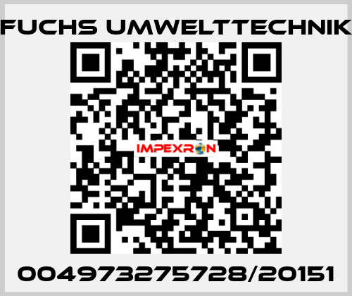 004973275728/20151 Fuchs Umwelttechnik