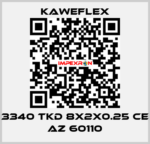 3340 TKD 8X2X0.25 CE AZ 60110 Kaweflex