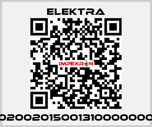 02002015001310000000 ELEKTRA