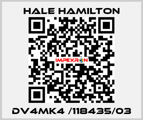DV4MK4 /118435/03 HALE HAMILTON