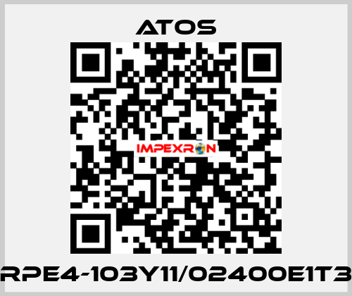 RPE4-103Y11/02400E1T3 Atos