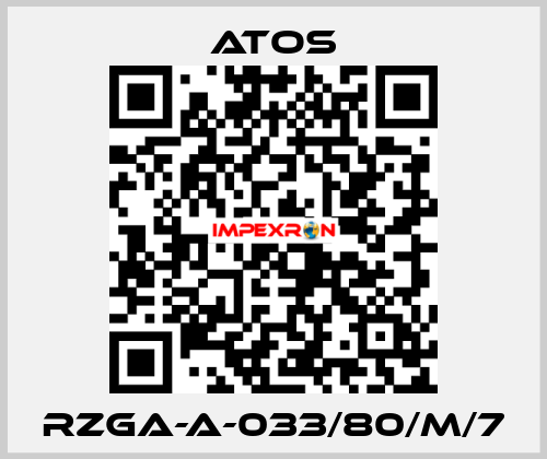 RZGA-A-033/80/M/7 Atos