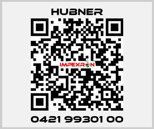 0421 99301 00 HUBNER