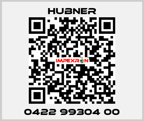 0422 99304 00 HUBNER