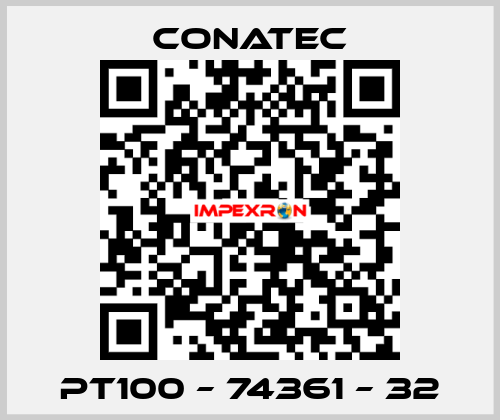 PT100 – 74361 – 32 Conatec