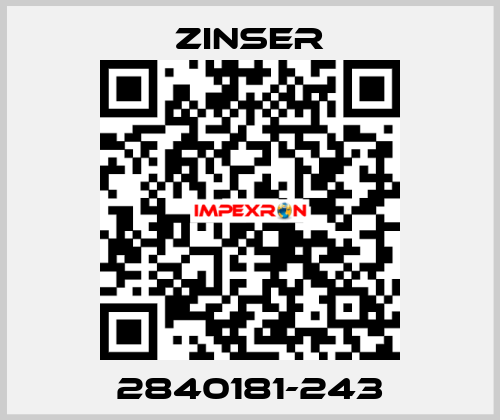 2840181-243 Zinser