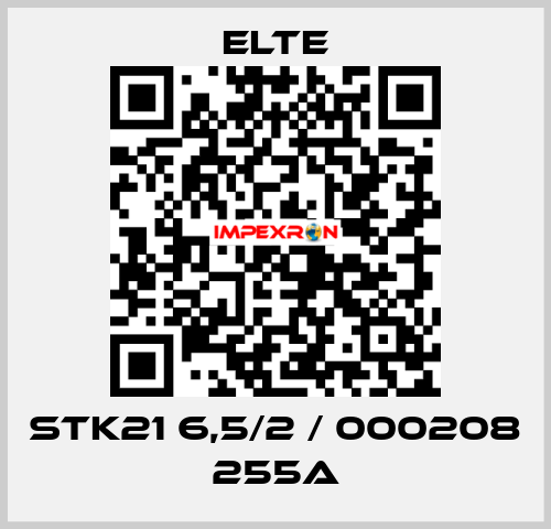 STK21 6,5/2 / 000208 255A Elte