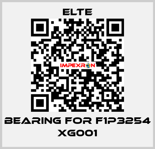 bearing for F1P3254 XG001 Elte