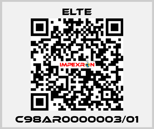C98AR0000003/01 Elte