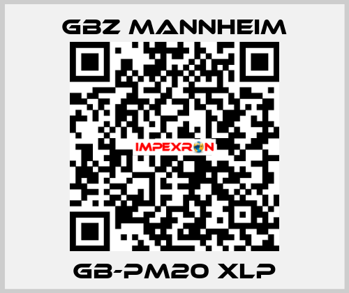 GB-PM20 XLP GBZ MANNHEIM