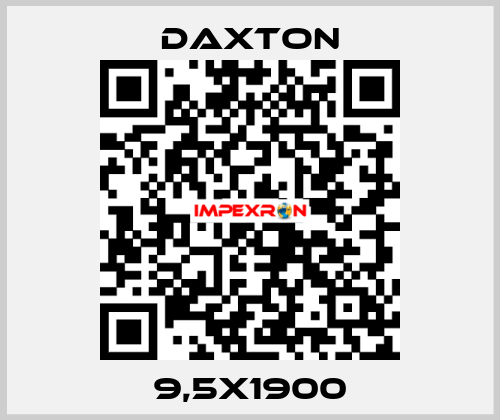 9,5X1900 DAXTON