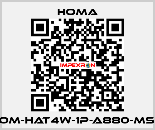 HOM-HAT4w-1p-A880-Msli HOMA