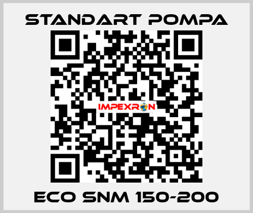 ECO SNM 150-200 STANDART POMPA