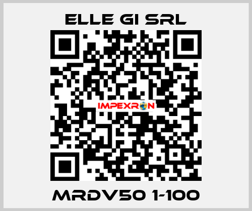 MRDV50 1-100 ELLE GI SRL