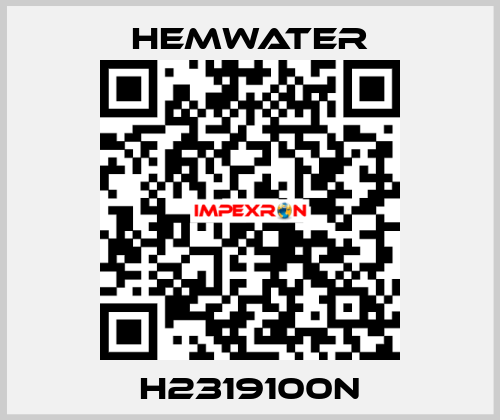H2319100N Hemwater