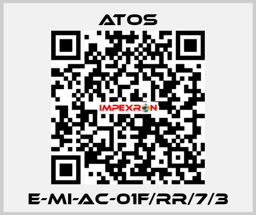 E-MI-AC-01F/RR/7/3 Atos