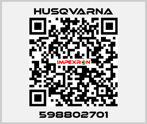 598802701 Husqvarna