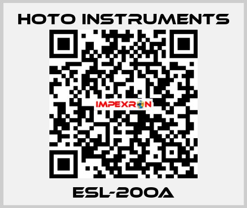 ESL-20OA Hoto Instruments