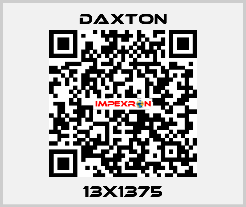 13X1375 DAXTON