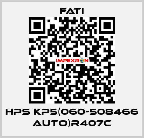 HPS KP5(060-508466 AUTO)R407C FATI