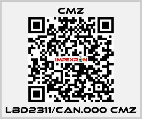 LBD2311/CAN.000 CMZ CMZ