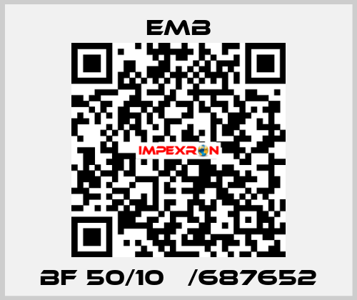BF 50/10   /687652 Emb