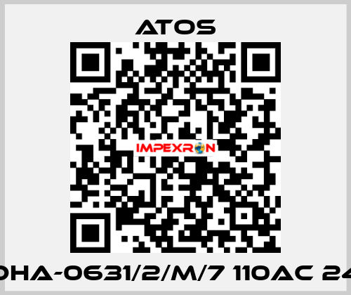 DHA-0631/2/M/7 110AC 24 Atos
