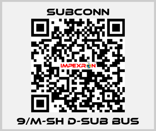 9/M-SH D-SUB BUS SubConn