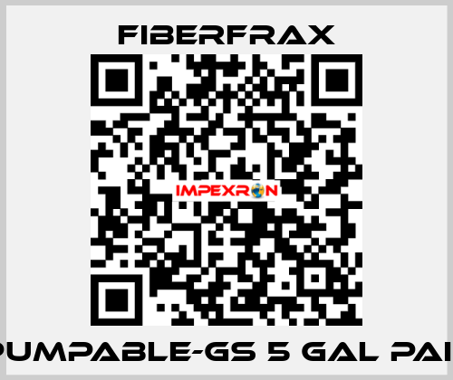 Pumpable-GS 5 GAL Pail Fiberfrax