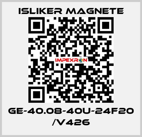 GE-40.08-40U-24F20 /V426 ISLIKER MAGNETE