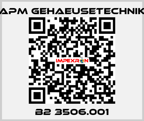 B2 3506.001 APM GEHAEUSETECHNIK