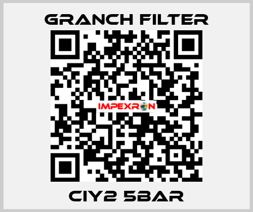 CIY2 5BAR GRANCH FILTER