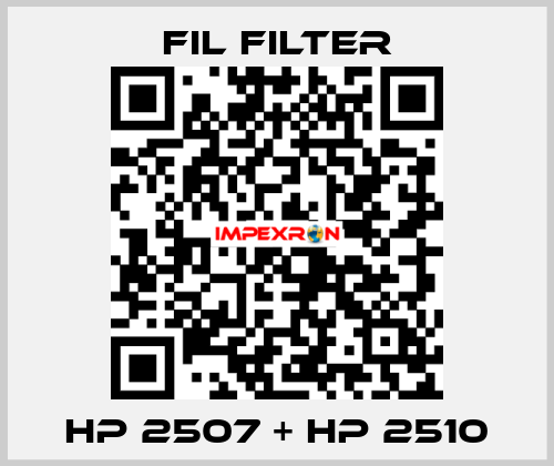 HP 2507 + HP 2510 Fil Filter