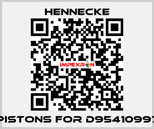 pistons for D95410997 Hennecke