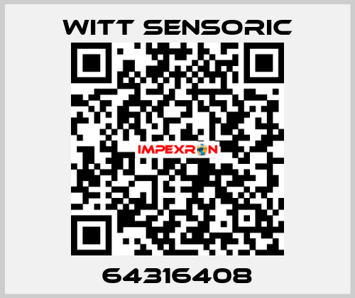 64316408 Witt Sensoric