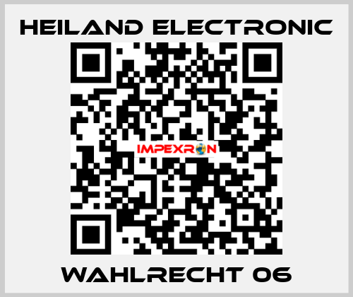 WAHLRECHT 06 Heiland electronic