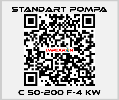C 50-200 F-4 kW STANDART POMPA
