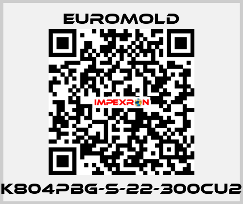 K804PBG-S-22-300CU2 EUROMOLD