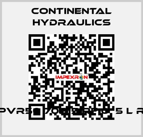 PVR50 70B15 RF 0  5 L R Continental Hydraulics