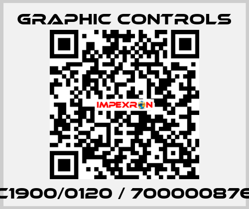 C1900/0120 / 700000876 Graphic Controls